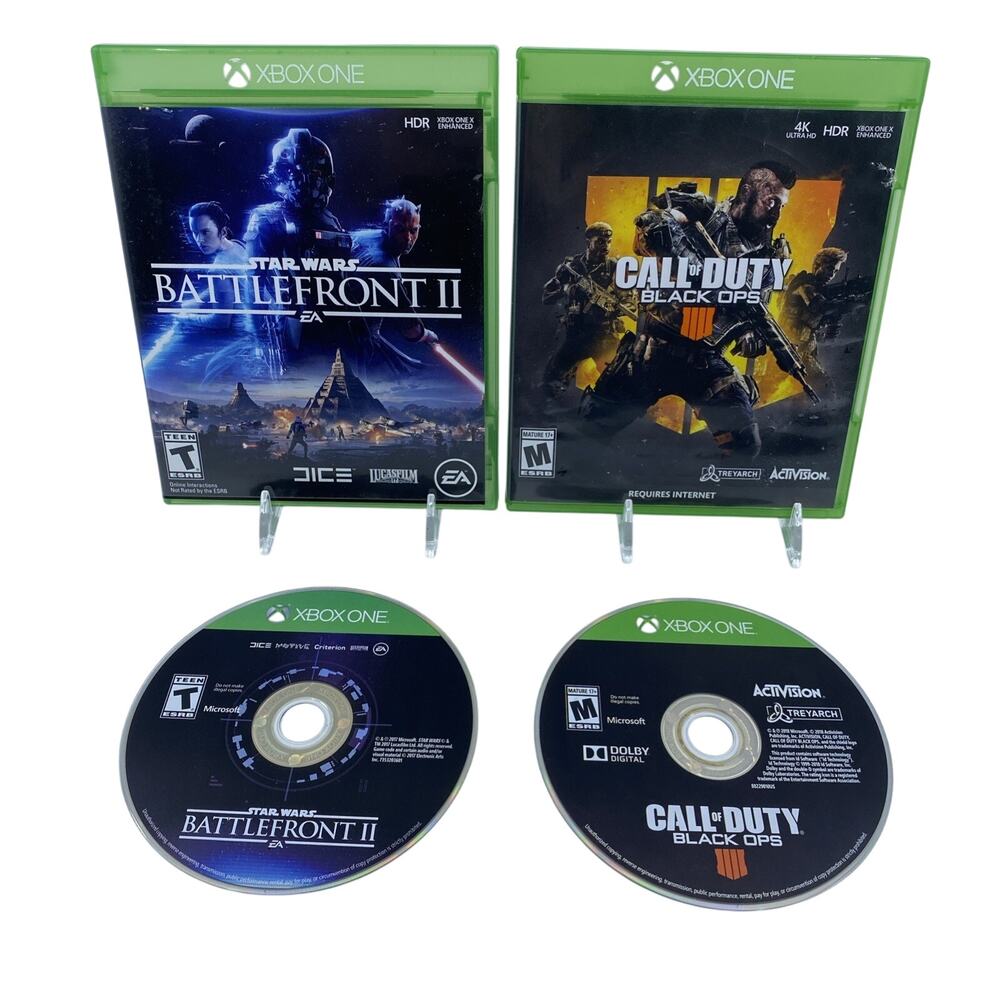 XBox One Call of Duty Black Ops & Star Wars Battlefront II - CIB